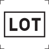LOT ISO 7000 symbol